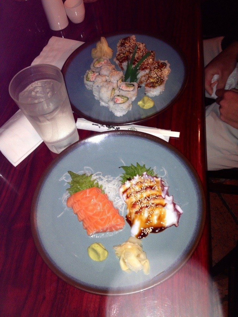 Saturday night- sushi!