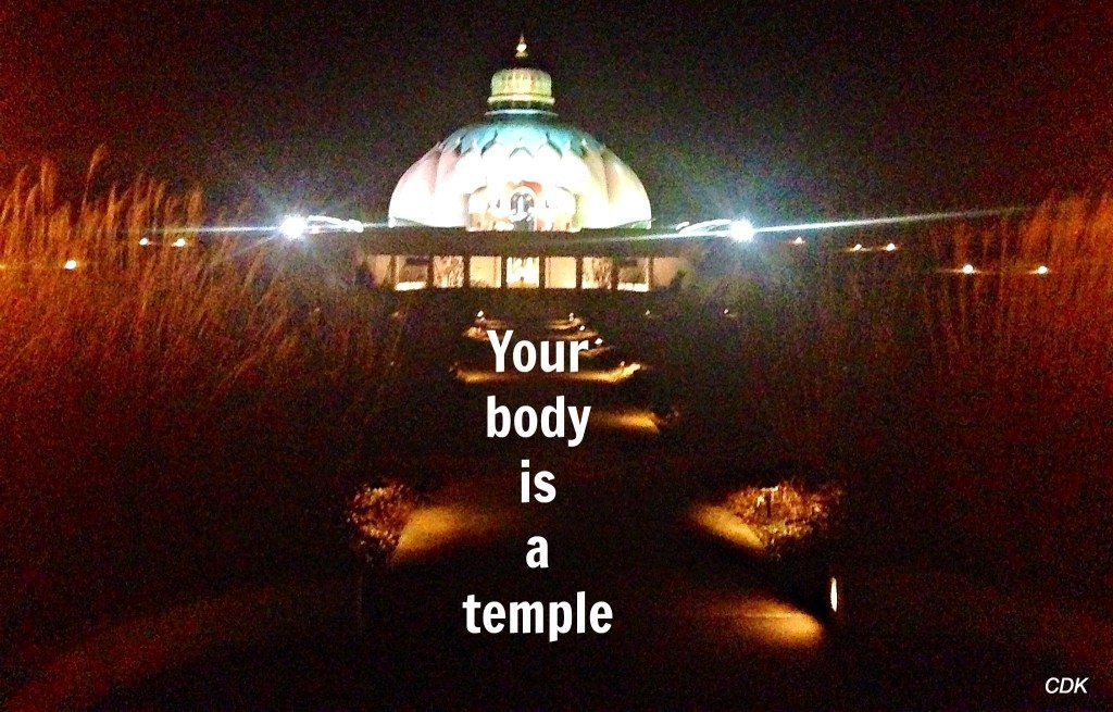 your body is a temple