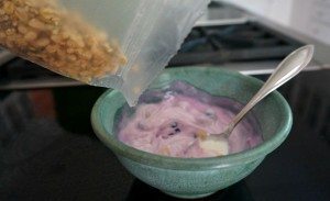 yogurt granola parfait